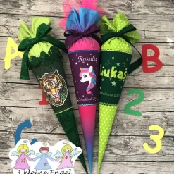 zauberhafte Schultüte Zuckertüte UNIKAT nach WUNSCH Exclusiv