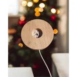 Zauberhafte Winterwelt: 3D-gedrucktes Diorama mit Rentieren und Tannenwald (mit/ohne LED-Licht)