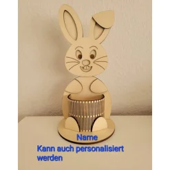 Zauberhafter Osterhase aus Holz – die perfekte Deko & Geschenkidee!