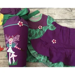 zauberhaftes Set zur Einschulung * Schultüte & Rock & Shirt gr.122/128 *
