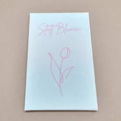 Zaubermappe Geldgeschenk – Magische Verpackung zum Geburtstag, Für dich, Statt Blumen