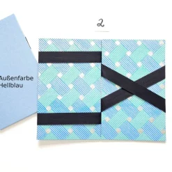 Zaubermappe Geldgeschenk verschiedene Farben