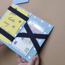 Zaubermäppchen für Kinder – Magische Geldgeschenk-Verpackung mit bunten Motiven