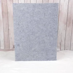 Zeugnismappe aus Filz | Zeugnishülle Schmetterling hellgrau | Organizer Schule