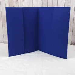 Zeugnismappe aus Filz | Zeugnishülle Einhorn blau | Organizer Schule