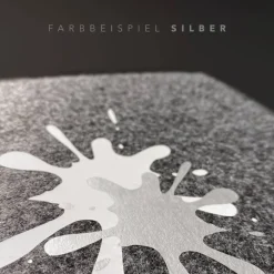 Zeugnismappe aus Filz *Blume* | personalisiert mit Namen und Farbe