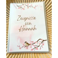 Zeugnismappe  Personalisierte  Zeugnismappe Ein einzigartiges Geschenk für Erstklässler