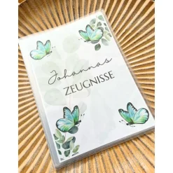 Zeugnismappe  Personalisierte  Zeugnismappe Ein einzigartiges Geschenk für Erstklässler