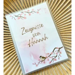 Zeugnismappe  Personalisierte  Zeugnismappe Ein einzigartiges Geschenk für Erstklässler