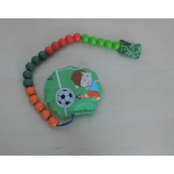 Zählhilfe Fußballer Rechenkette für Schulanfang Schultüte – Rechenhilfe mit Holzperlen individuell