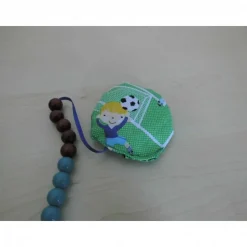 Zählhilfe Rechenhilfe Rechenkette Fußballer für Schulanfang & Schultüte – Handgemacht mit Wunschmotiv