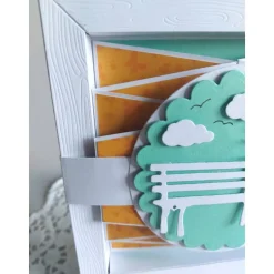 Zickzack Flip-Box Geldgeschenk für den Ruhestand – Handgemachte Geschenkbox