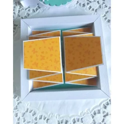 Zickzack Flip-Box Geldgeschenk für den Ruhestand – Handgemachte Geschenkbox