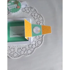 Zickzack Flip-Box Geldgeschenk für den Ruhestand – Handgemachte Geschenkbox