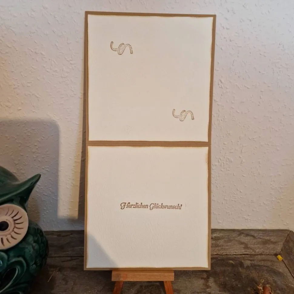 40ziger - Geburtstagskarte - Turnschuhe - Tritt mal kürzer - echte Kerle