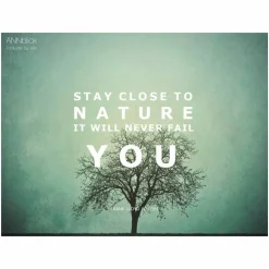 Zitat und Kunst-Druck 