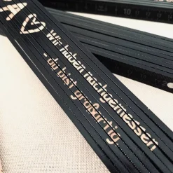 Zollstock/Meterstab "Papa/Opa, Ich/Wir habe/n nachgemessen Du bist großartig", Vatertag/Geburtstag, Geschenkidee