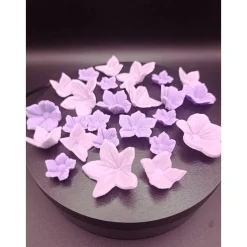 Zuckerblumen , Fondant Blumen, Zuckerfiguren, Tortendekoration, Geburtstag