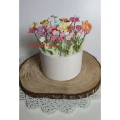 Zuckerfigur Tortenbild Tortendeko Tortendekoration Blumen