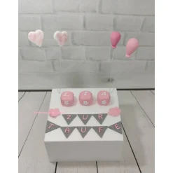 Zuckerfigur Tortenbild Tortendeko Tortendekoration Taufdeko