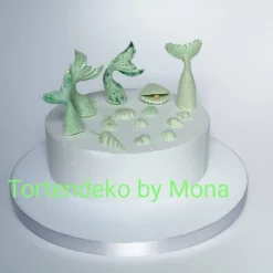 Zuckerfigur Tortenbild Tortendeko Tortendekoration Meerjungfrau