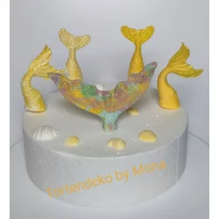 Zuckerfigur Tortenbild Tortendeko Tortendekoration Meerjungfrau