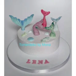 Zuckerfigur Tortenbild Tortendeko Tortendekoration Meerjungfrau