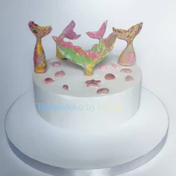 Zuckerfigur Tortenbild Tortendeko Tortendekoration Meerjungfrau