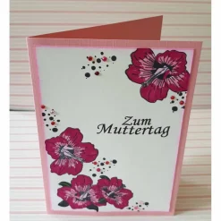 Zum Muttertag - Gratulationskarte