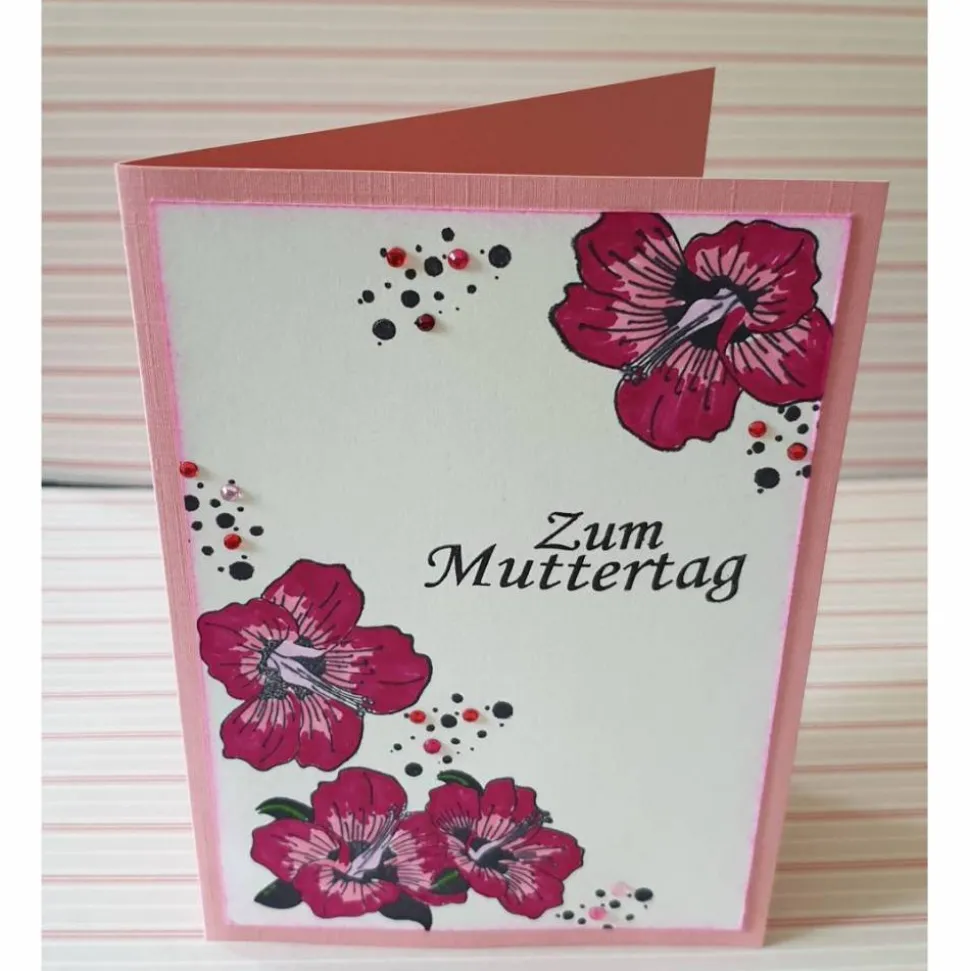 Zum Muttertag - Gratulationskarte