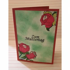 Zum Muttertag - Gratulationskarte