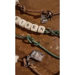 Zum Schulanfang - Schlüsselanhänger mit Motto - lesen, schreiben, rechnen!