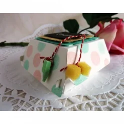 Zur Einschulung/Hamburgerbox zum selbst befüllen, Verpackung für Gastgeschenk, Tischkarte, Platzkarte