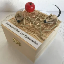 Zur Kommunion Geldgeschenk und Geschenk für Mädchen und Junge Geld verpacken von Eltern oder für das Patenkind Enkelkind