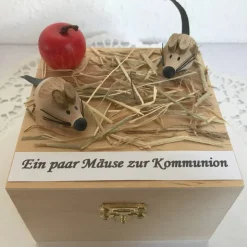 Zur Kommunion Geldgeschenk und Geschenk für Mädchen und Junge Geld verpacken von Eltern oder für das Patenkind Enkelkind