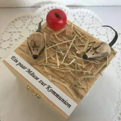 Zur Kommunion Geldgeschenk und Geschenk für Mädchen und Junge Geld verpacken von Eltern oder für das Patenkind Enkelkind