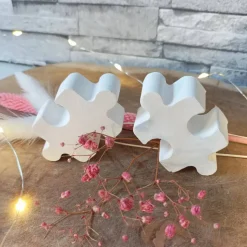 Zwei Puzzleteile, Puzzleteil, Puzzleteile, Puzzleteil Hochzeit, Puzzleteile Raysin, Hochzeitsgeschenk, Hochzeit Geschenk